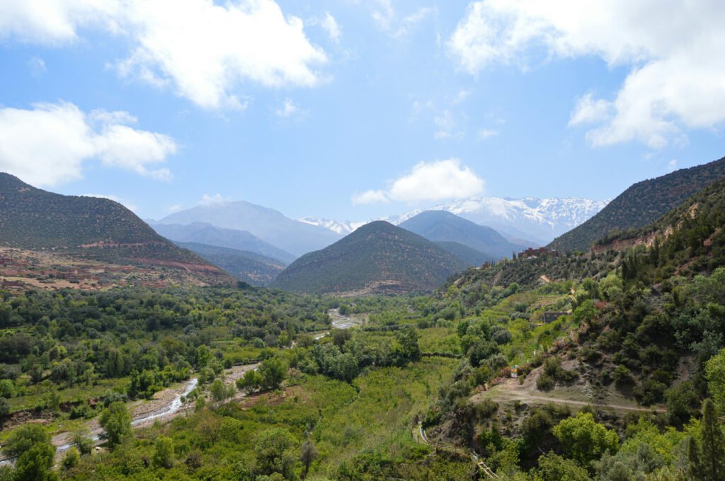 Toubkal National park in Morocco for outdoor activities
