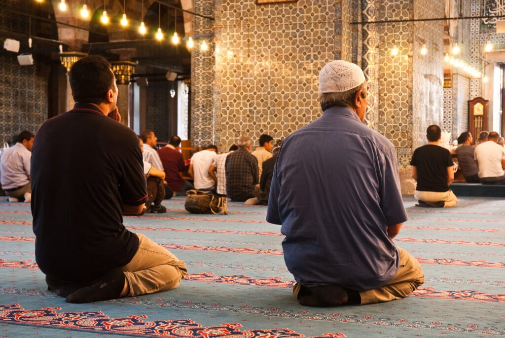 islam prayers in morocco during eid al adha