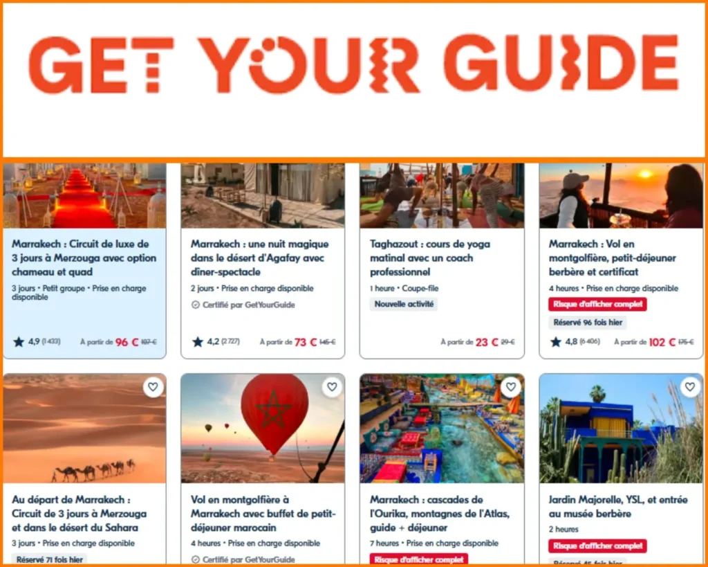 Morocco Tours Packages by get your guide