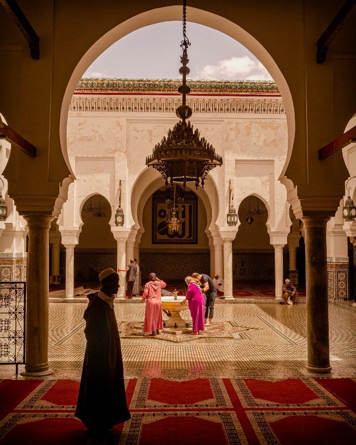 مدرسة البوعنانية في مدينة فاس المغربية