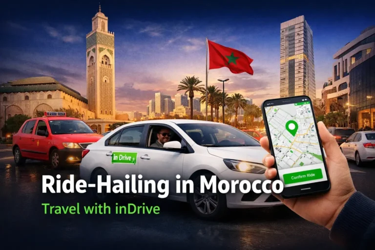 Ride-Hailing and Ridesharing in Morocco: Travel with inDrive