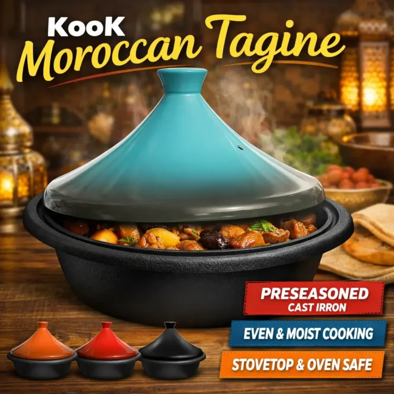 Best Metal Tagines on Amazon: KooK Moroccan Tagine Review