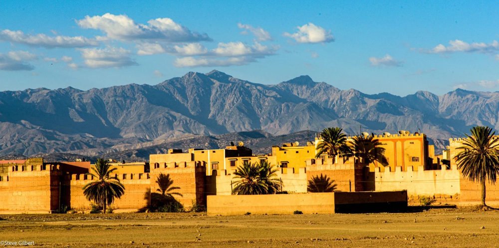 beatifull earthly looking town near tafraout morocco