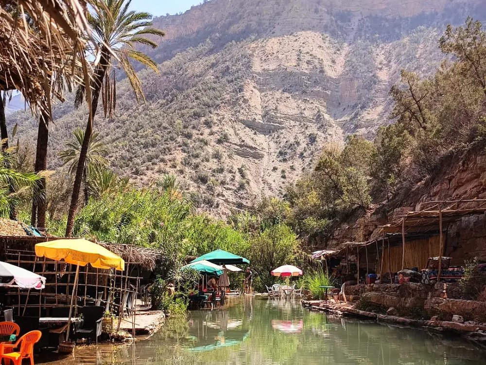 local restaurant in paradise valley near agadir morocco