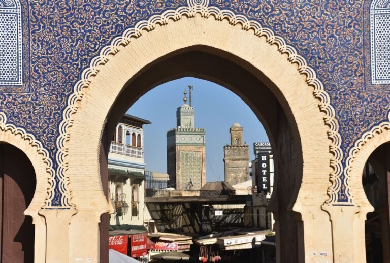 Alleyways of the old medina of Fes
