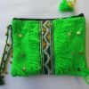 tanara-green-pouch-2-photo Tanara neon green hanbal pouch – handmade in Morocco