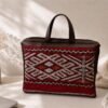 tanara-red-hanbal-tote-1-photo Tanara red hanbal tote bag – handmade in Morocco