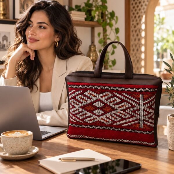 tanara-red-hanbal-tote-mockup-2 Tanara red hanbal tote bag – handmade in Morocco